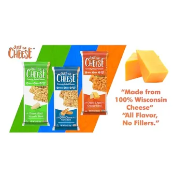 Just The Cheese Cheese Crisps | Low Carb High Protein Snack
