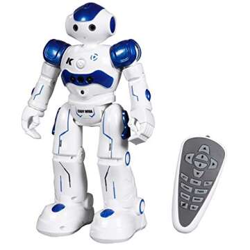 SGILE RC Robot Toys for Kids, Gesture Sensing Programmable Rechargeable Remote Control Robot for Age 3 4 5 6 7 8 12 Year Old Boys Girls Birthday Gift Present, Blue