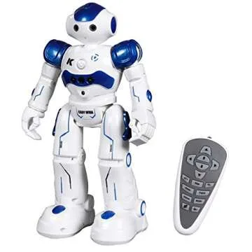 SGILE RC Robot Toys for Kids, Gesture Sensing Programmable Rechargeable Remote Control Robot for Age 3 4 5 6 7 8 12 Year Old Boys Girls Birthday Gift Present, Blue