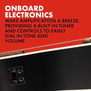 Fender California Debut Redondo CE Acoustic Guitar - Black