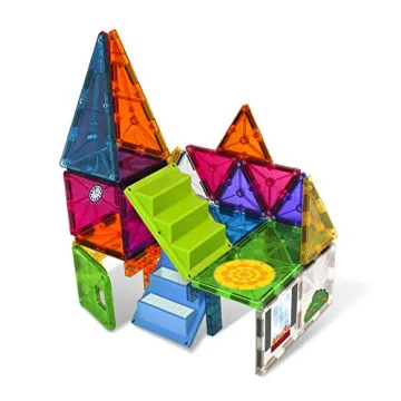 MAGNA-TILES House 28-Piece Magnetic Construction Set