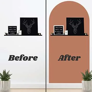 MINICK Peel & Stick Arch Wall Decal - Boho Wall Decor