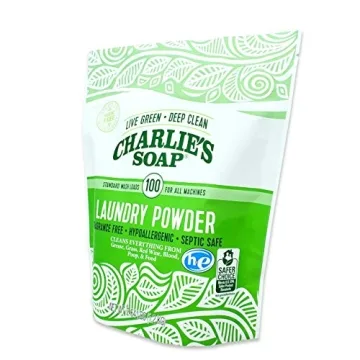Charlie's Soap Laundry Powder 100 Loads Hypoallergenic Eco-Friendly