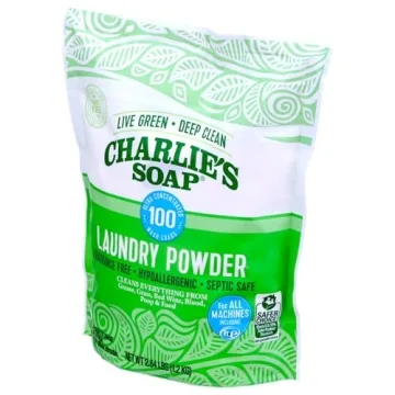 Charlie's Soap Laundry Powder 100 Loads Hypoallergenic Eco-Friendly