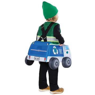 Toddler Trash Truck Costume for Dive into Imagination