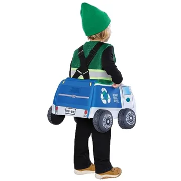 Toddler Trash Truck Costume for Dive into Imagination