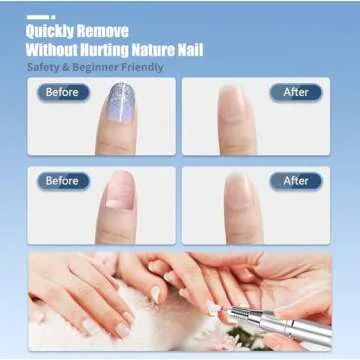 Depvko 13PC Nail Drill Bits Set for Stunning Manicures