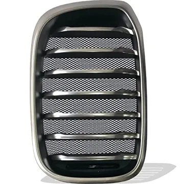 Silver Universal 40x13 Car Grill Mesh - Durable & Stylish