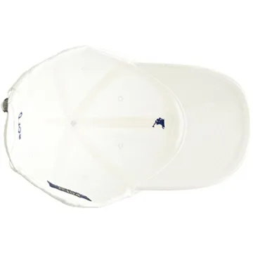 Ralph Lauren Men's Polo Sports Pony Logo Hat White Blue