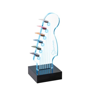 Guitar Pick Holder Lamp – Light Up & Color Changing