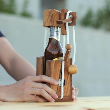 Wine Bottle Puzzle Game - Fun Brain Teaser for Adults