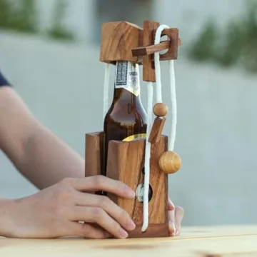 Wine Bottle Puzzle Game - Fun Brain Teaser for Adults