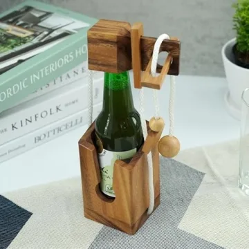 Wine Bottle Puzzle Game - Fun Brain Teaser for Adults