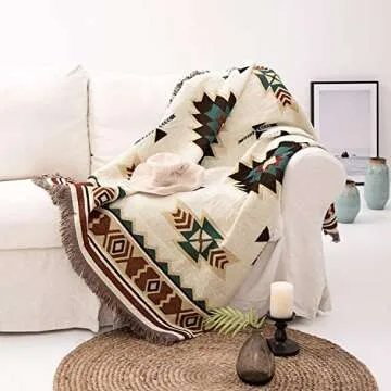 Vibrant Two-Sided Throw Blanket for Cozy Comfort