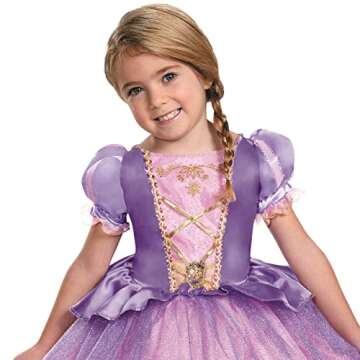 Rapunzel Toddler Classic Costume, Medium (3T-4T)
