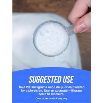 BulkSupplements.com Potassium Chloride Powder - Potassium Supplement Powder, Potassium Chloride Salt Substitute, Potassium Salt - Gluten Free, 200mg per Serving, 1kg (2.2 lbs) (Pack of 1)