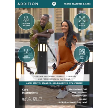 Stylish Adar Women's Scrub Set - Notched V-Neck Top & Pants