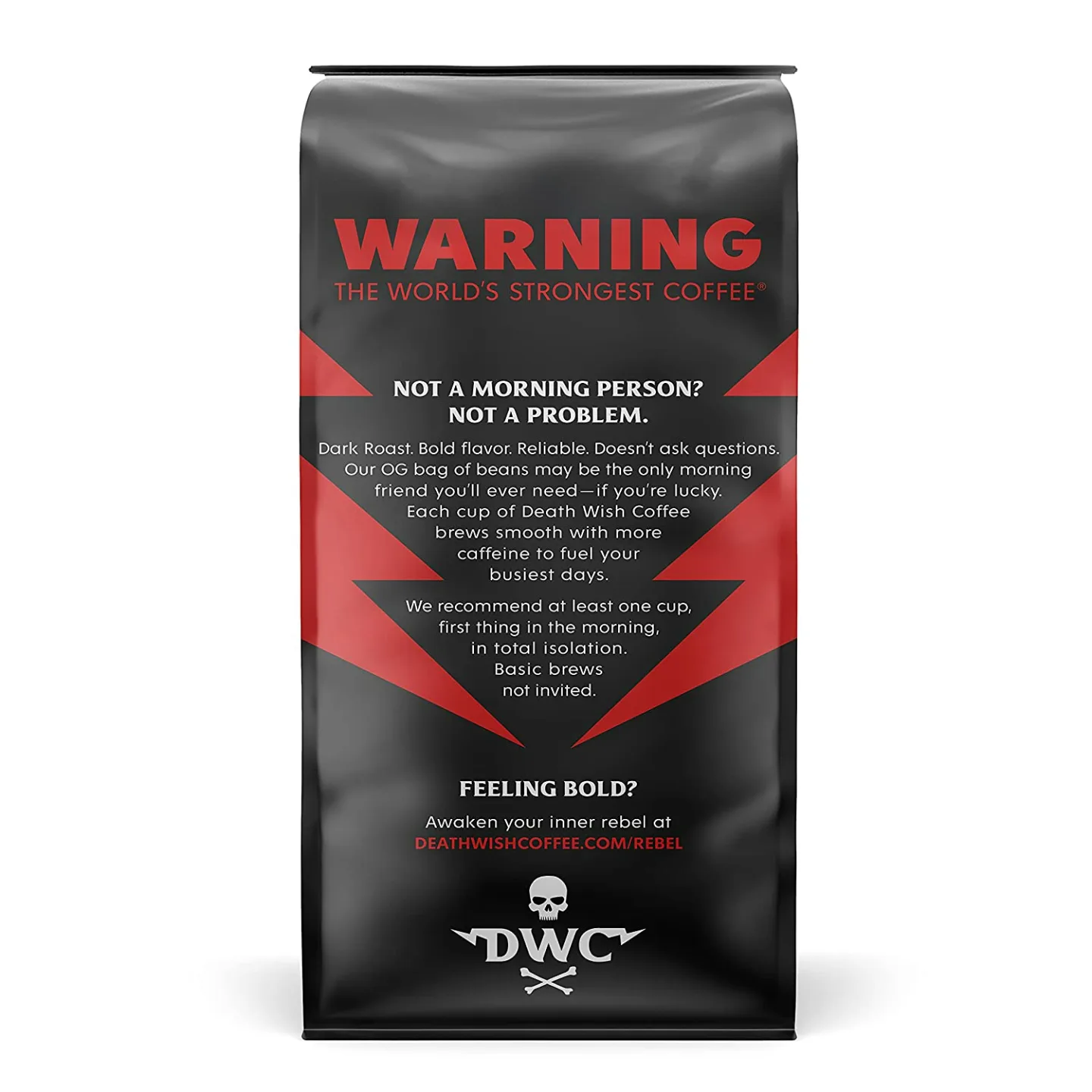 DEATH WISH COFFEE Dark Roast Whole Beans 16 Oz