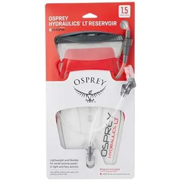Osprey Hydraulics LT 2.5L Water Reservoir with Bite Valve, Red