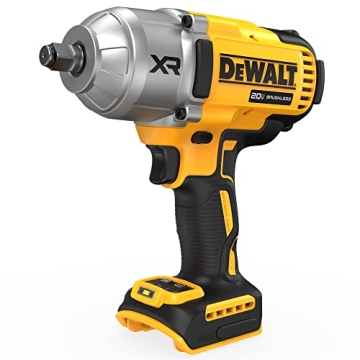 Powerful DEWALT 20V MAX Cordless Impact Wrench, 1/2 in.