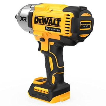 Powerful DEWALT 20V MAX Cordless Impact Wrench, 1/2 in.