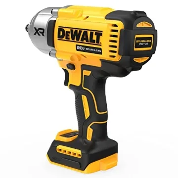 Powerful DEWALT 20V MAX Cordless Impact Wrench, 1/2 in.