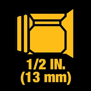 Powerful DEWALT 20V MAX Cordless Impact Wrench, 1/2 in.