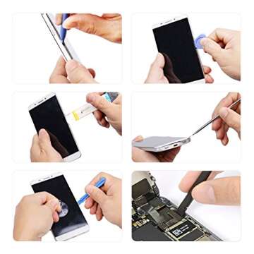 Professional Computer Repair Tool Kit, Precision Laptop Screwdriver Kit, XOOL 80 in 1 Electronics Repair Tool with 56 Magnetic Bits, Compatible for Macbook, iPhone, Game Console, Tablet