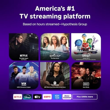 Roku Smart TV 2025 – 24-Inch Select Series, 720p HD TV with Voice Remote – Flat Screen LED Telev...