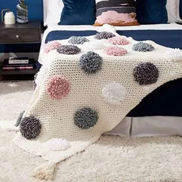 Bernat Blanket Yarn Tan Pink - Soft and Versatile Yarn