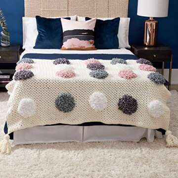 Bernat Blanket Yarn Tan Pink - Soft and Versatile Yarn