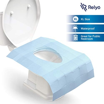 Extra-Large Waterproof Toilet Seat Covers for Travel