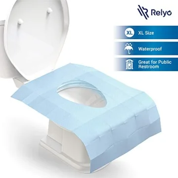 Extra-Large Waterproof Toilet Seat Covers for Travel