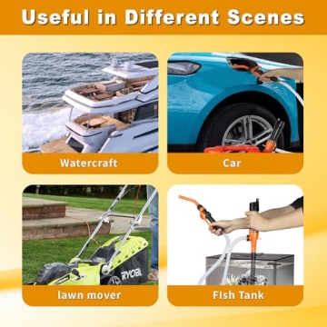 Battery Powered Portable Fuel Transfer Pump (2.2 GPM)