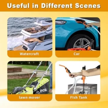 Battery Powered Portable Fuel Transfer Pump (2.2 GPM)