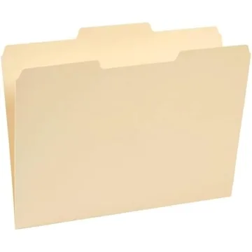 Durable Staples Manila File Folders for Organization