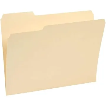 Durable Staples Manila File Folders for Organization