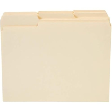 Durable Staples Manila File Folders for Organization