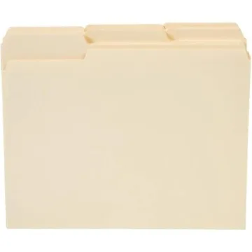 Durable Staples Manila File Folders for Organization