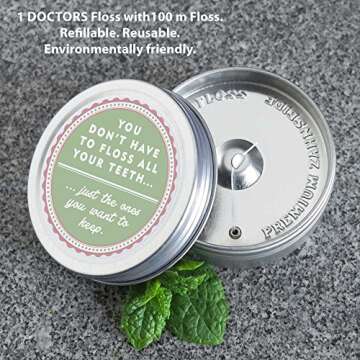 Doctors Floss 200 Meters Eco-Friendly Dental Floss
