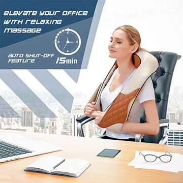 Practical Neck Massager with Heat for Everyone Gifts