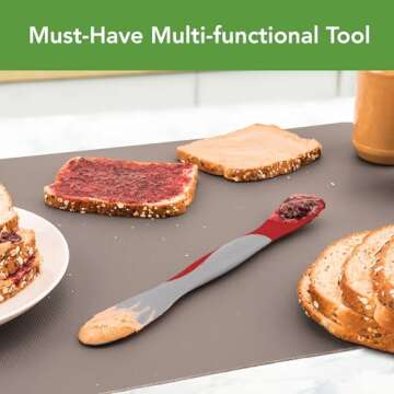 Tovolo Tool for Kitchen Meal Prep to Scoop Spread Slice and Scrape