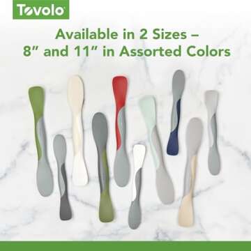 Tovolo Tool for Kitchen Meal Prep to Scoop Spread Slice and Scrape