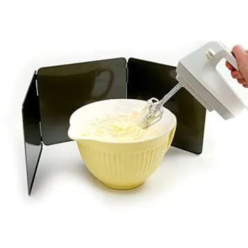 Norpro 2063 Nonstick 3 Sided Splatter Guard , 10in/25.5cm x 9in/23cm