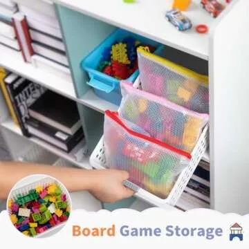 Umriox 12PCS Zipper Pouch, 9.5 x 7.1 in, Storage Bags with Zipper, for Office Supplies, Receipts, Cosmetics Travel Toiletries