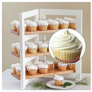 Mr Miracle Premium Baking Cups - Grease-Proof & Safe