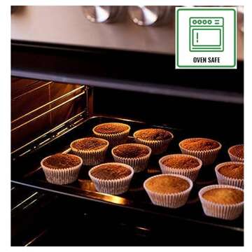 Mr Miracle Premium Baking Cups - Grease-Proof & Safe