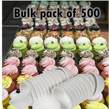 Mr Miracle Premium Baking Cups - Grease-Proof & Safe