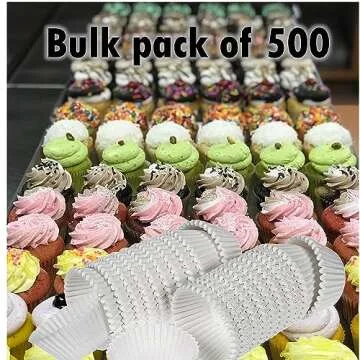 Mr Miracle Premium Baking Cups - Grease-Proof & Safe