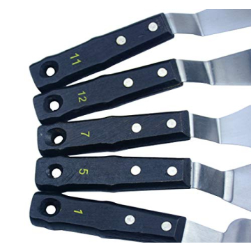 Aokbean Big Metal Palette Knives Set for Artists